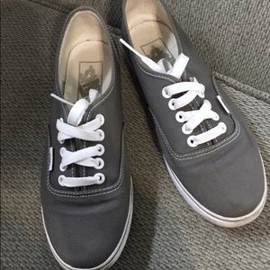 Classic Gray Vans